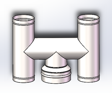 H Cowl Fittings Collar Flue Pipe Adaptors